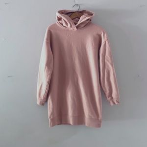 The Group Babaton // Long Terracotta hoodie